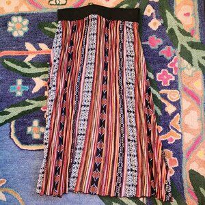 LuLaRoe pleated Jill skirt- XS